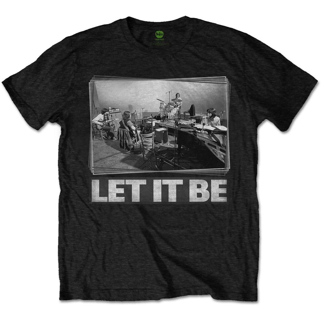 The Beatles Футболка унисекс для взрослых Let It Be Studio