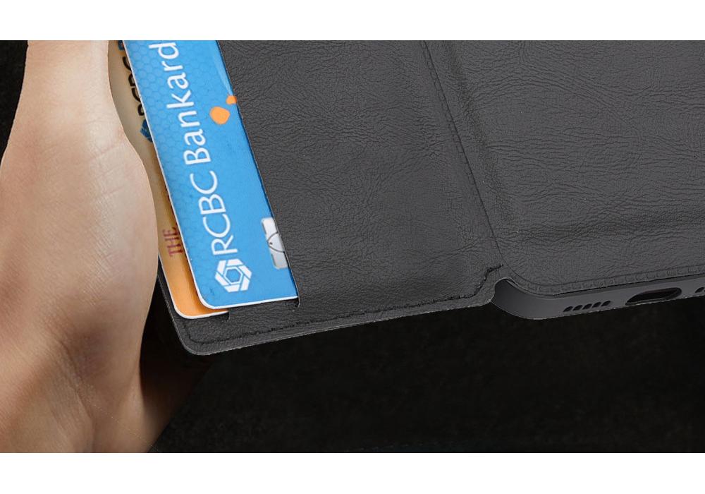Кожаный чехол для телефона Samsung A27/A55/A57/iPhone со слотом для карт