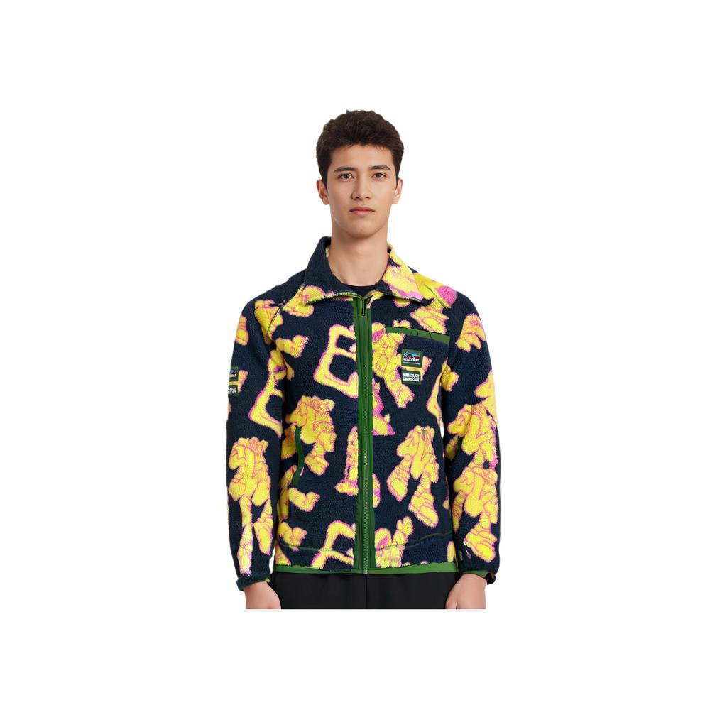 Толстовка мужская Li Ning Casual из толстого флиса, цвет Night-Sky-Blue AWDT913-2