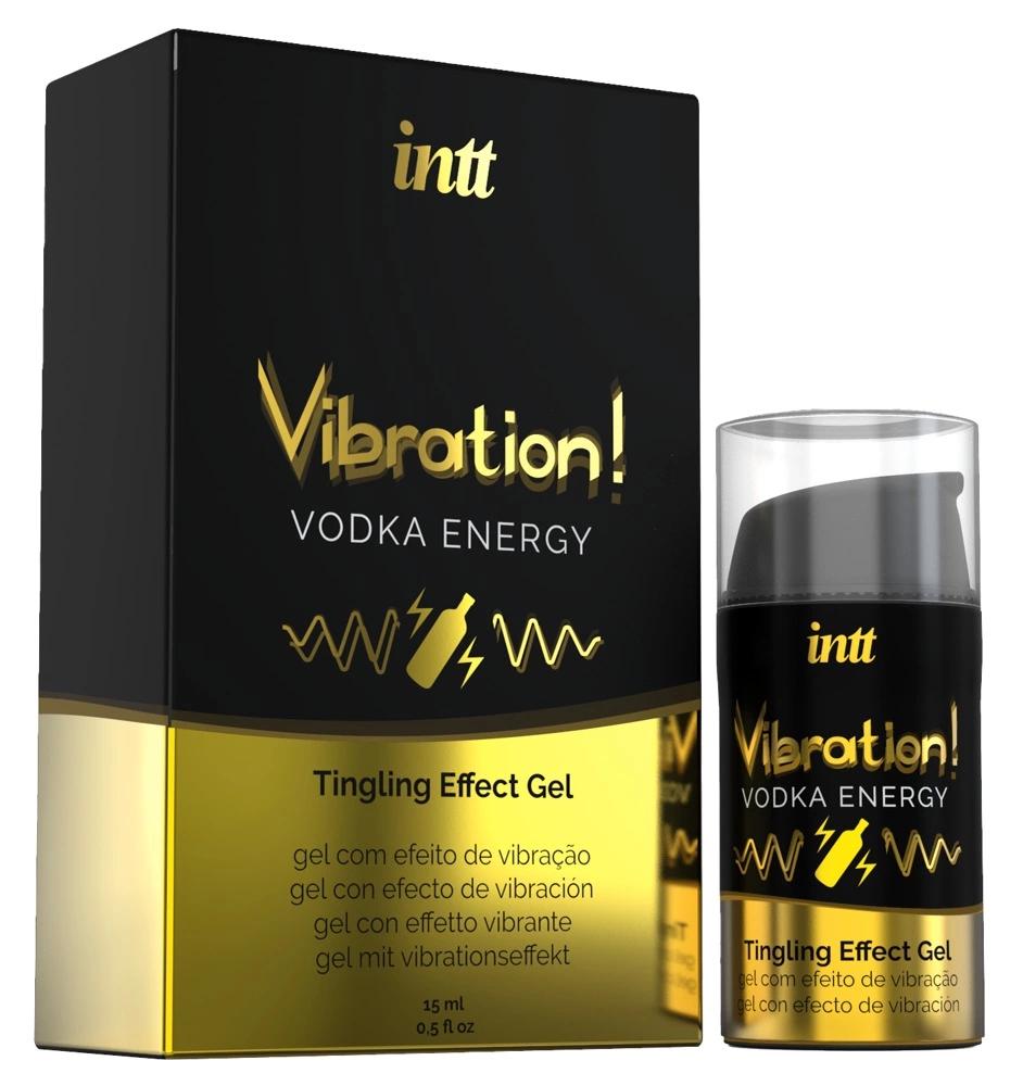 INTT - Vibrating Gel with Tingling Effect Vodka Energetic 15 ml