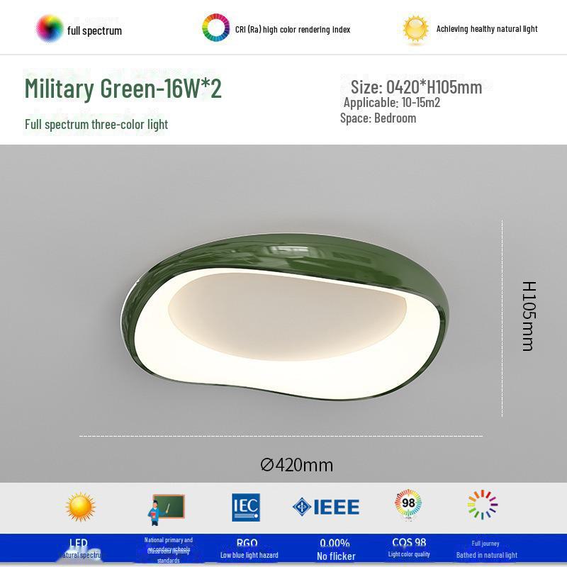 Потолочный светильник Modern Nordic Cream 2024 для минималистских спален