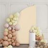 Arch Backdrop Cover,Double Sided Spandex Fitted Arch Cover High Elasticity Half Moon Arch Cover Photographic Studio Background
