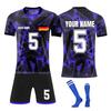 Personalised Shirts Kit Mens Girls With Name Number Custom Football Jerseys For Boys Training Suit