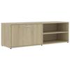 VidaXL TV Stand Sonoma Oak 120x34x37 Cm Chipboard