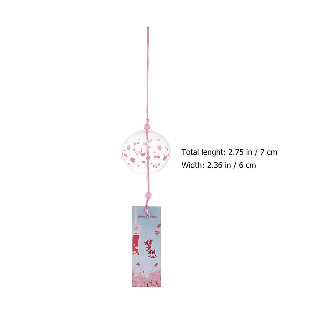 Bells Wind Chimes Pendant Cute Japanes Glass Ornaments Hanging Decoration Japnese Windchimes Japanese Outdoor
