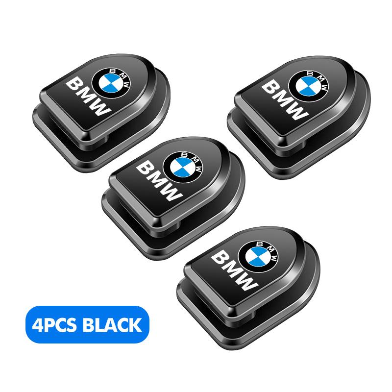 2/4pcs Car Paste Hooks USB Storage Hanger Interior Accessories For BMW Performance X1 M3 M6 F01 F02 E34 E36 E60 F10 F20 X6