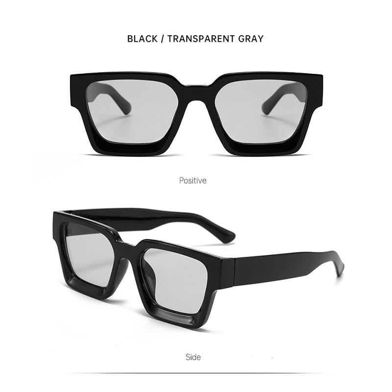 Классические Модные Квадратные Очки для Женщин и Мужчин с Полной Оправой, Защита от Солнца, Очки для Повседневной Жизни, Аксессуары для Очков, Подарок