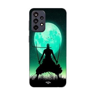 Coque De Téléphone - MANIACASE - Samsung Galaxy A52 5G - Silicone - Noir - Roronoa Zoro