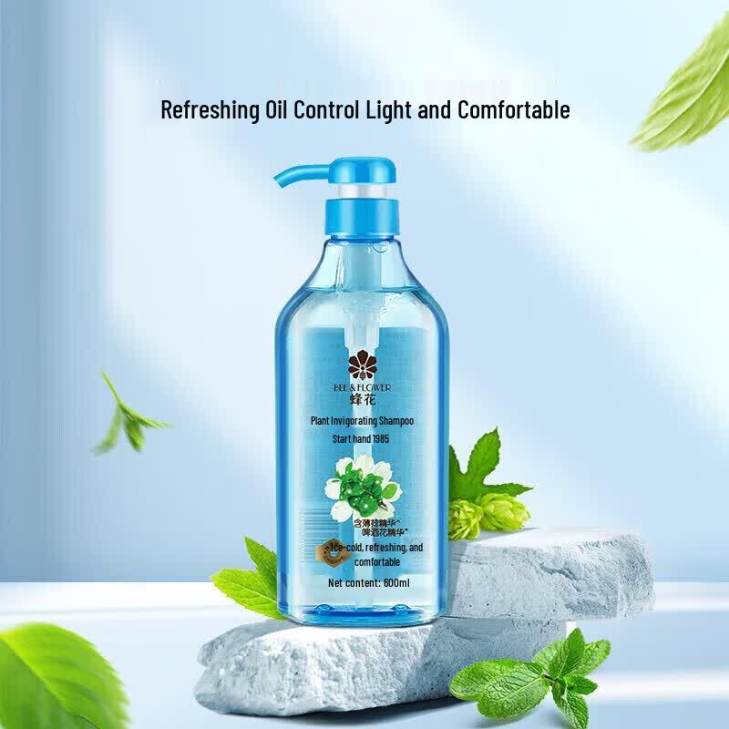 Bee&Flower Refreshing Oil Control Shampoo Set
