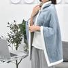 Double Layered Warm Shawl Thicken Women Scarf Soft Flannel Blanket Shawl  Winter