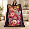 Bomberman Custom Name Fleece Blanket Personalized Soft Cozy Throw Blanket Customized Gift for Birthday Christmas