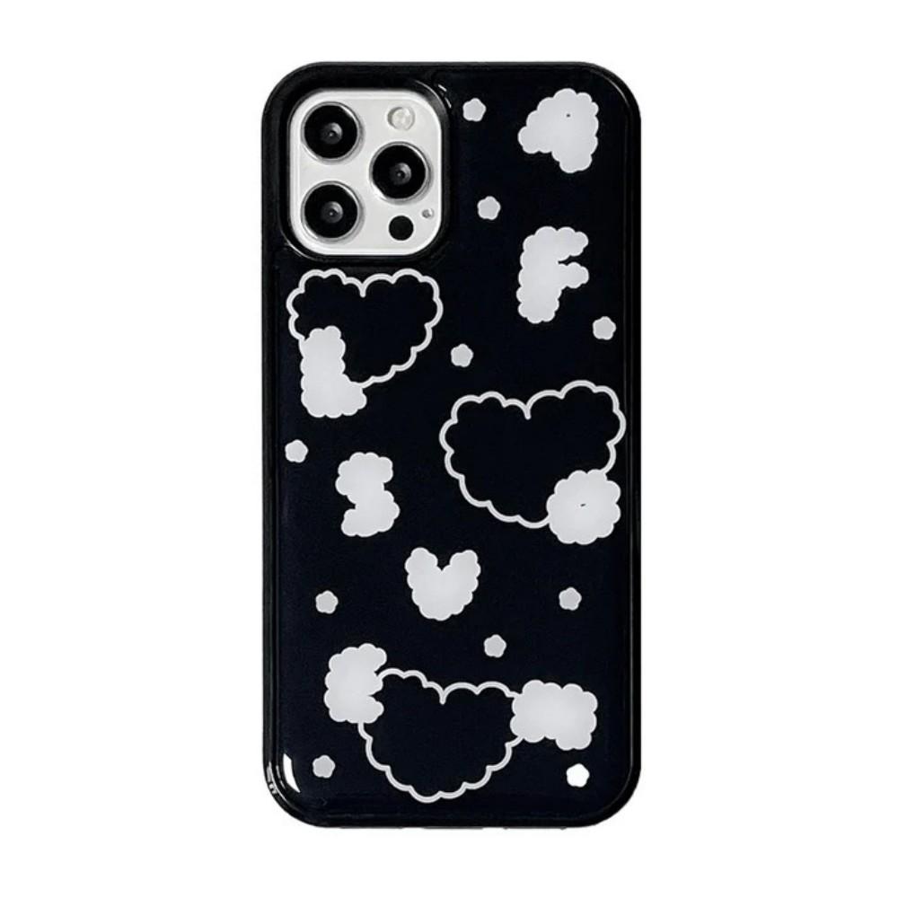 Роскошный Clmj Корейский INS Y2K Звезда Чехол для Телефона для iPhone 17 16 15 14 13 12 11 Pro Max X XS XR Plus Air Глянцевая Пленка Жесткий Поликарбонатный Чехол