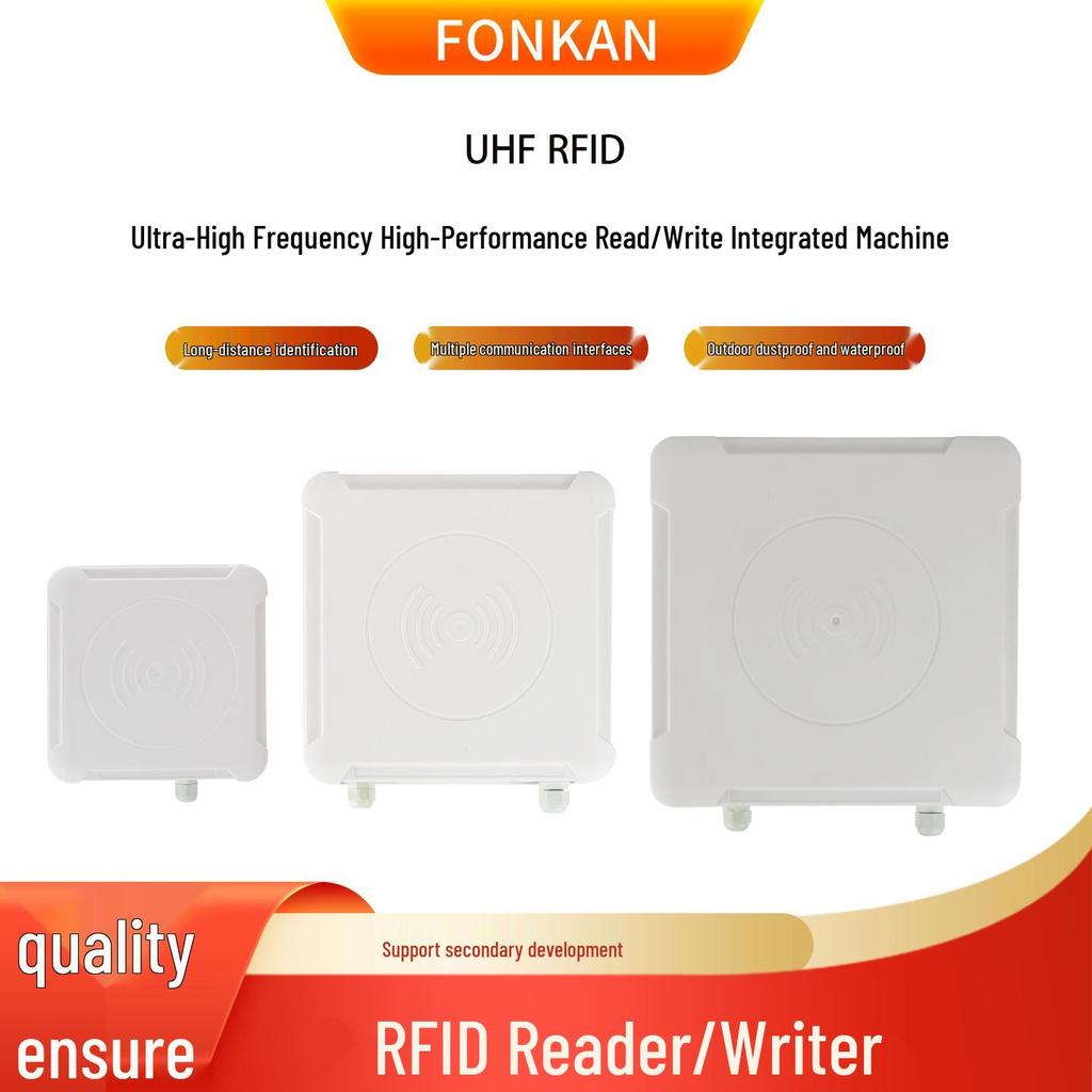 Считыватель/записывающее устройство UHF RFID-карт: Бесконтактный контроль доступа со встроенной антенной