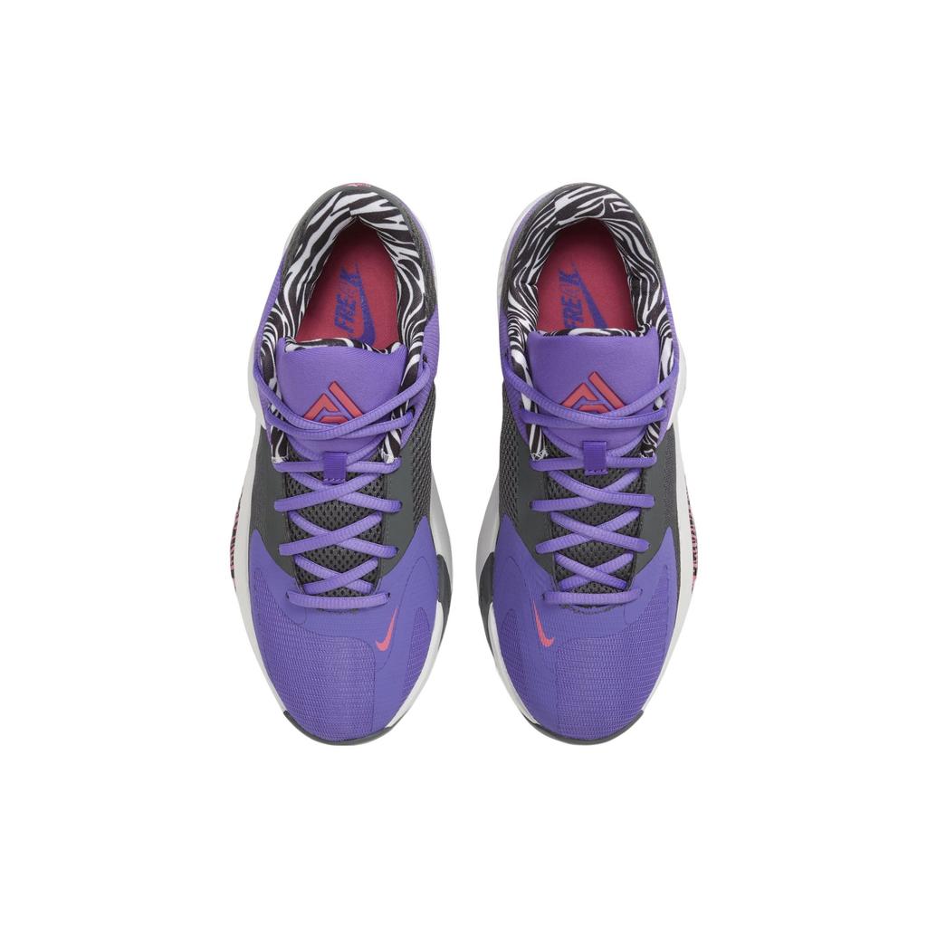 Nike Freak 4 EP Модные Удобные Амортизирующие Нескользящие Износостойкие Низкие Баскетбольные Кроссовки Мужские кроссовки Фиолетовые DO9678-500