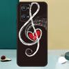 Музыкальная нота Для Realme GT 7 Pro GT 5 6 6T C67 C61 C55 C53 C51 C21Y C25S C75 10 11 12 13 14 Pro Plus Чехол