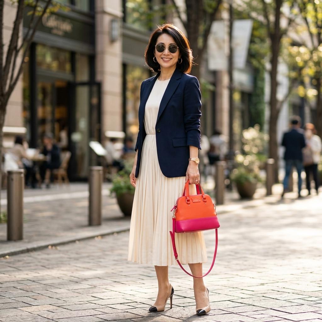 Kate Spade Диагональная сумка-кроссбоди 2WAY Розовый x оранжевый Женская Б/у