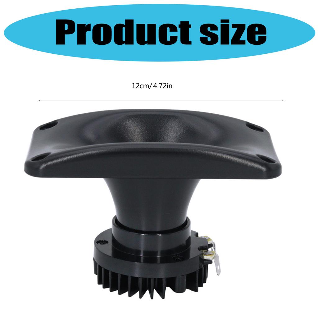 25 Вт 8 Ом Твитер Динамик Круглая Форма Стерео Динамик Замена Динамика Магнитный Динамик для KTV Сцены