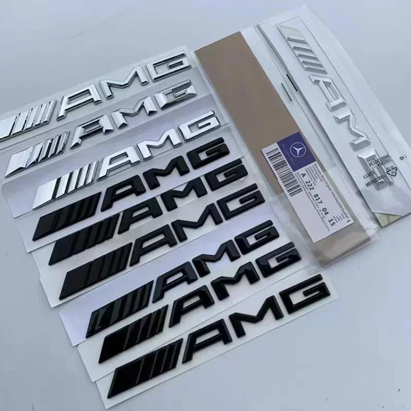 3D ABD Car Emblem Badge AMG Sticker for Mercedes benz A B C E G CLA GLK CLASS W221 W212 W213 W176 W205 W177 X253 Decoration