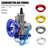 Air Filter Horn Cup 50/55mm Carburetor Intake Wind Horn Cup Motorcycle Carburetor Trumpet Professional Tools For PWK28 34