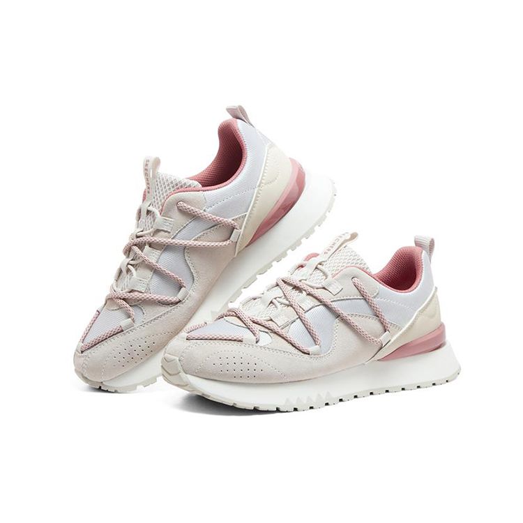 Skechers Heydayz 2.0 Ткань Кожа Сетка Спортивные Удобные Модные Низкие Повседневные Кроссовки Женские Off-White 177070-OFWT