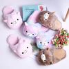 Cartoon Sheep Cotton Slippers, Warm Plush Non-Slip Floor Slippers for Couples