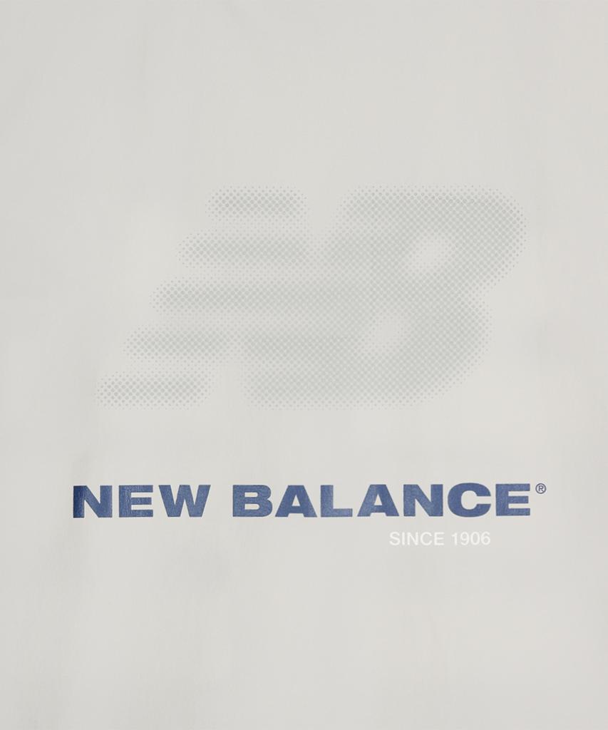 New Balance Nbneg31623 / Женская футболка с коротким рукавом Uni Frozen Essential, тканая (Светло-серый)