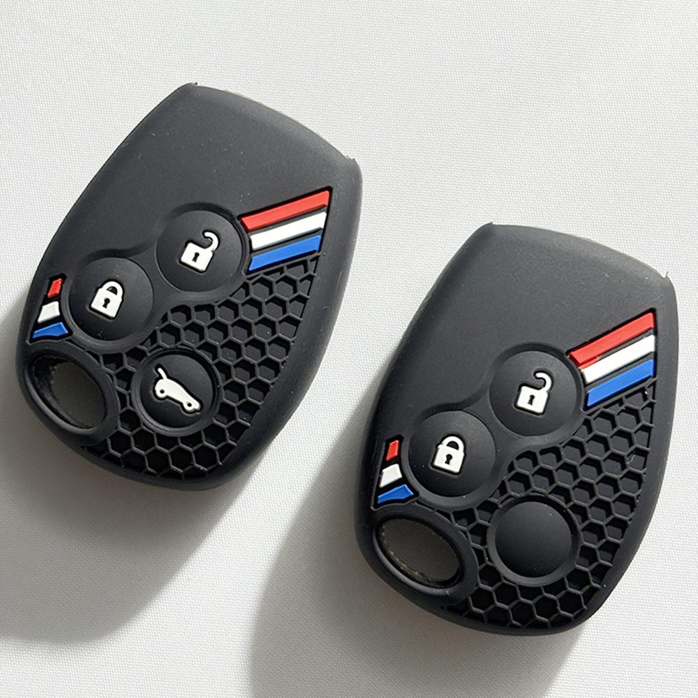 Силиконовый чехол для автомобильного ключа для Renault Trafic Clio Duster Logan Dacia Logan Duster Sandero Для Nissan Terrano Almera Колпачки на кнопки Оболочка