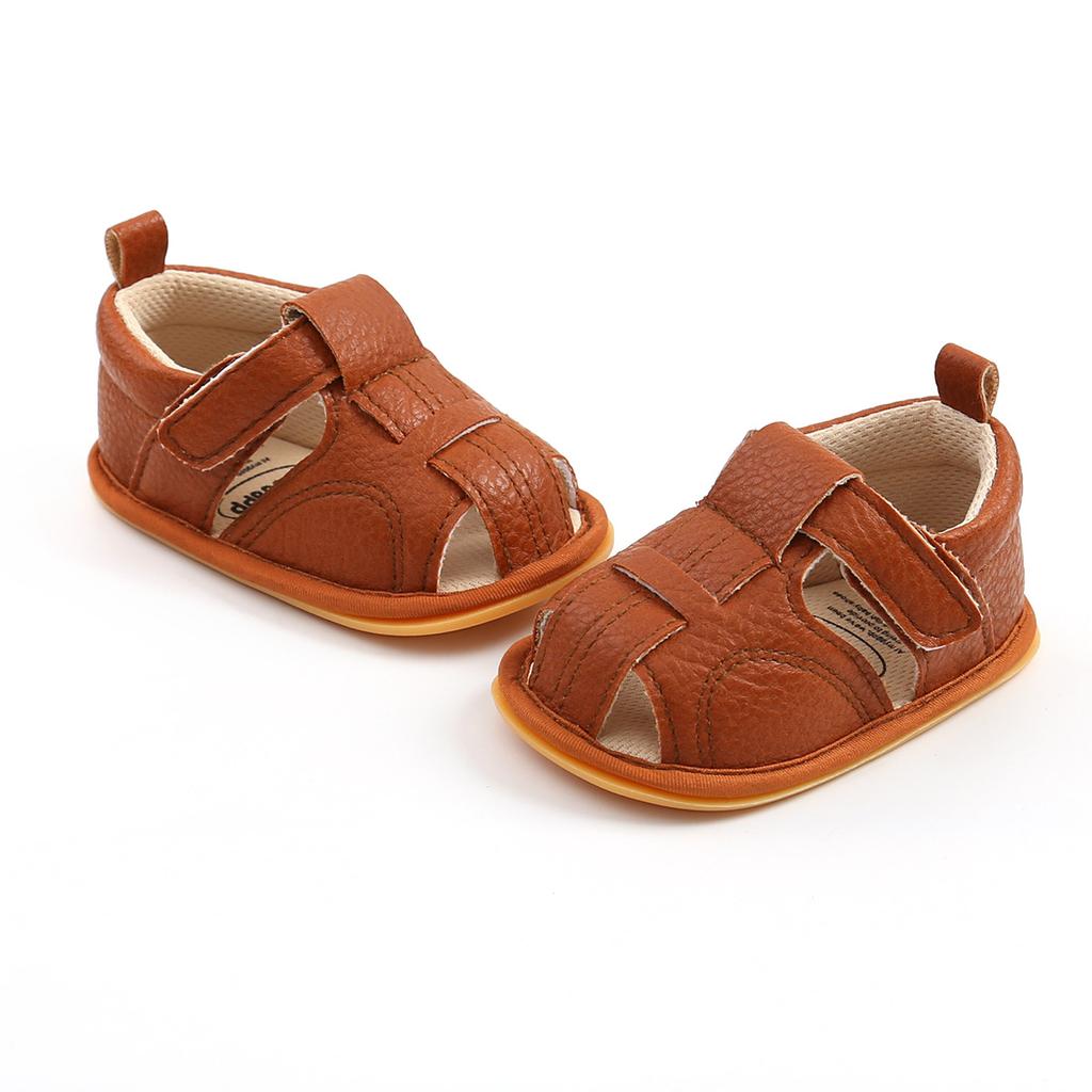 MYGGPP Spring and Summer Baby Sandals Baby Shoes Soft Soled Non-slip Toddler Shoes 0-1 Years Old Newborn