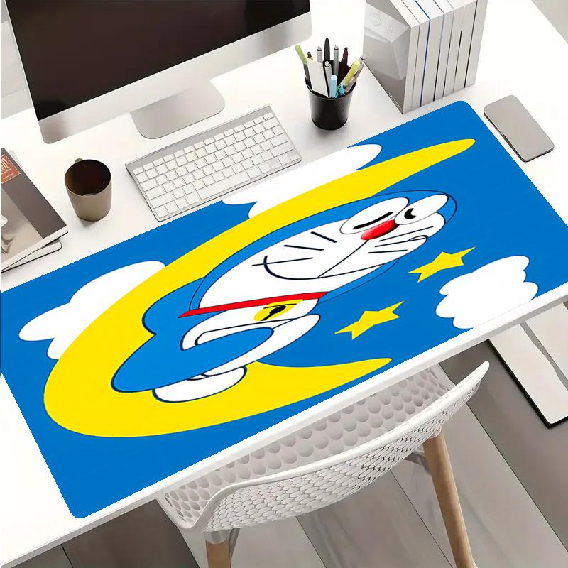 Doraemon Mouse Pad - Non-Slip Rubber Base, Smooth Surface for Work,Gaming,Office,And Home Use, Desk Mouse Pad