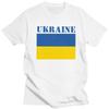 Мужские футболки с флагом Украины на заказ, чисто хлопковые футболки, одежда
