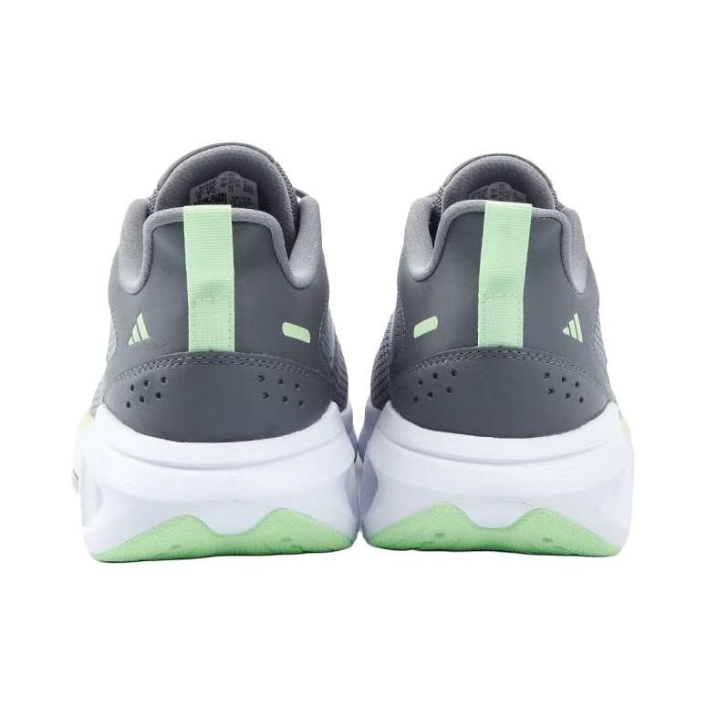 Adidas Энергия на весь день Удобная ткань Синтетическая кожа Амортизирующие Дышащие Легкие Кроссовки с низким верхом Унисекс Кроссовки Серый IH6036