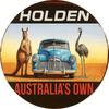 Винтажная металлическая настенная табличка с изображением автомобиля Holden Ретро Декор для автогаража