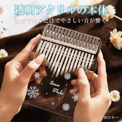 S.T.S.G Kalimba Thumb Piano, Beginner's Set with Instructions, Manual, and Cute Storage Case (10-Key Set, No Storage Case)