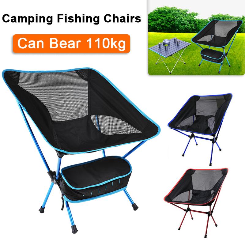 Outdoor Travel Folding Chair Camping Fishing Chair Longue Chair for Relaxing Tourist Beach Chaise Foldable Leisure Travel Furniture Picnic BBQ Garden