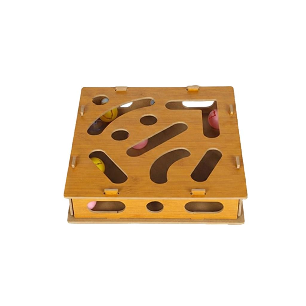 Cat's Self Pleasure Soothing Tool, Pet Puzzle Digging Toy Game, Maze Box