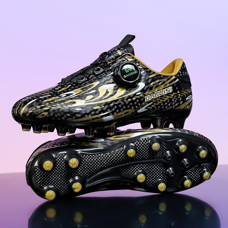 New Children Football Boots Society Cleats Soccer Shoes Professional Boys Girls Football Field Boots Original Non Slip Athletic Shoes