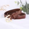 Casual Leather Belt Sweet Luxury Design Waist Strap Trend Jeans Belt