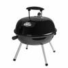 Portable Charcoal Grill 14.5 Inch Tabletop Grill Dome Design Adjustable Air Vents Ideal Camping Tailgating Picnics Easy Cleanup