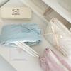 Bow Large Capacity Pen Case Draw Rope Makeup Lipstick Bag Creative Stationery Storage Bag  Students