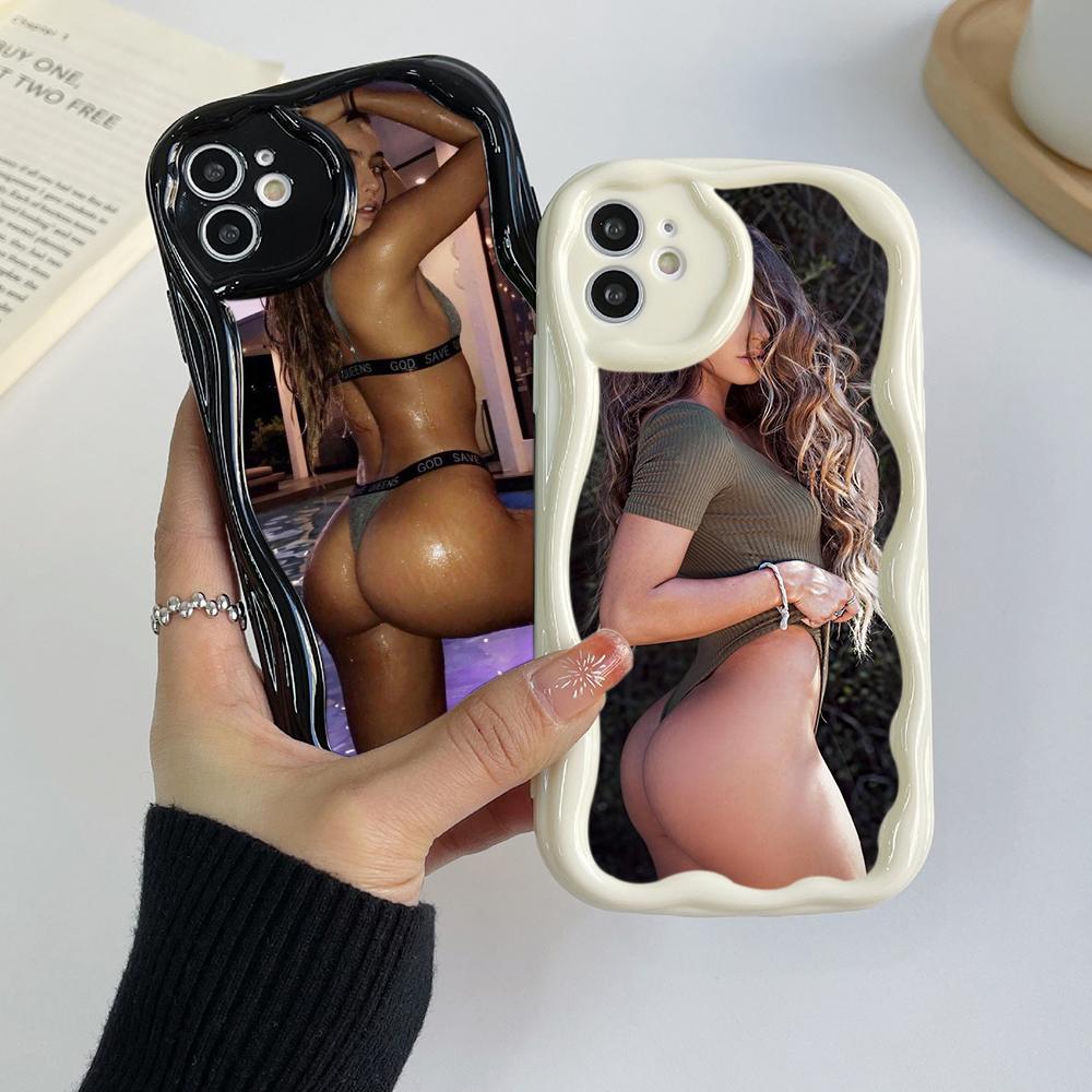 Чехлы для Samsung Galaxy A13 A14 A54 Xiaomi Poco X5 F4 M6 Pro 5G Redmi 13C 12C 10C Huawei Honor 90 Lite A50 Sommer Ray, эксклюзивный мягкий чехол с кремовым узором