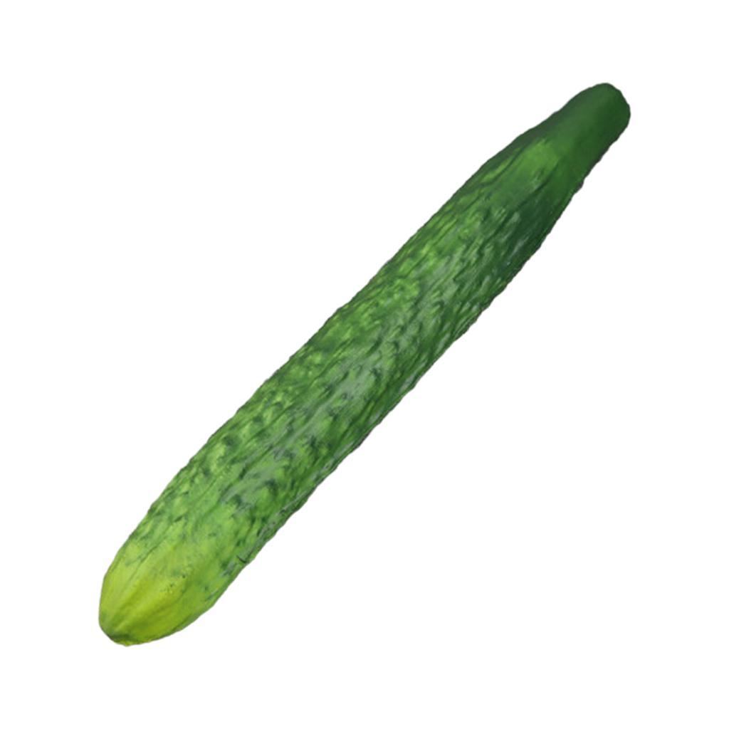 Realistic Simulation Vegetables Ornament Soft and Safe Rtificial Fake Eggplant Cucumber Ornament Replicas for Display
