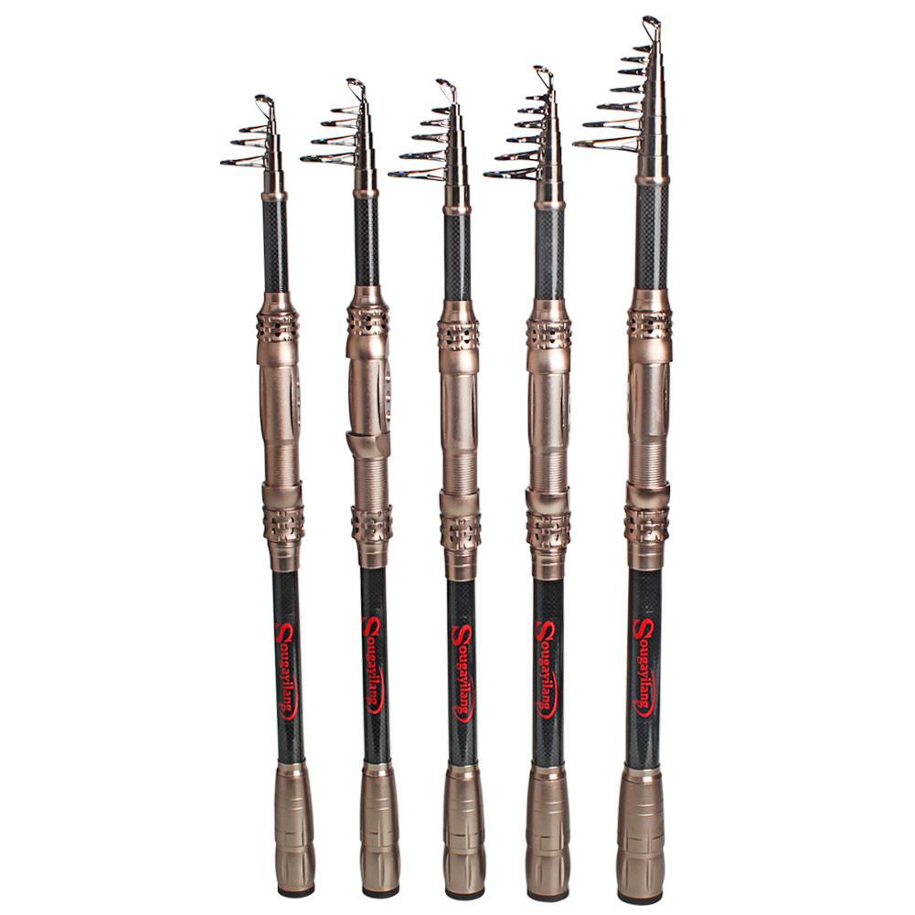 Морская удочка из углеродного волокна, телескопическая удочка, инструменты для рыболовных снастей (рыболовная катушка в комплект не входит)