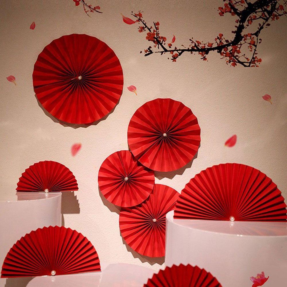 Decor Supplies Birthday Party Decor Tissue Paper Paper Fan Flowers Wedding Fans Flower Paper Crafts