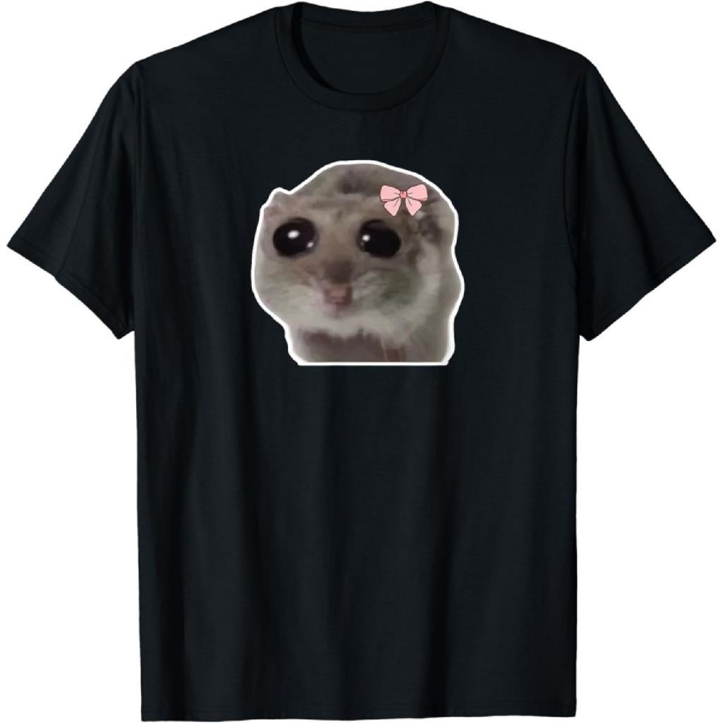 RePaLY Мем Грустный Хомяк trauriger Hamster Футболка