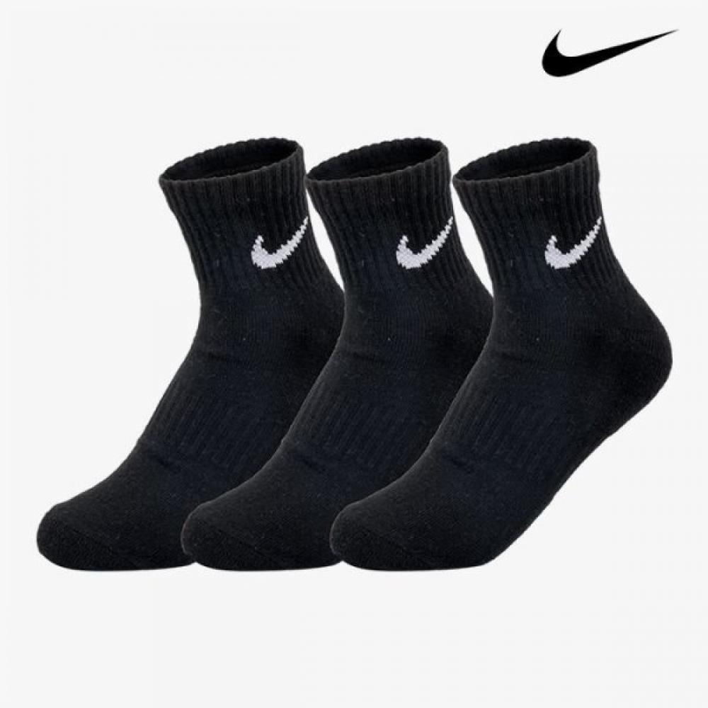 Nike Galleria Nike Everyday Cushion Ankle 3 Pack Black Ankle Socks