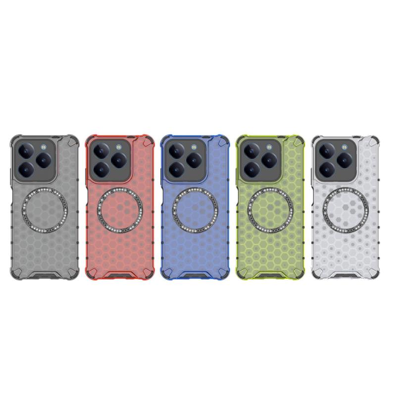 Для Oppo Realme C63 Магнитное кольцо задняя крышка телефона чехол Magsafe кольцо беспроводной зарядки объектив Защитные противоударные чехлы