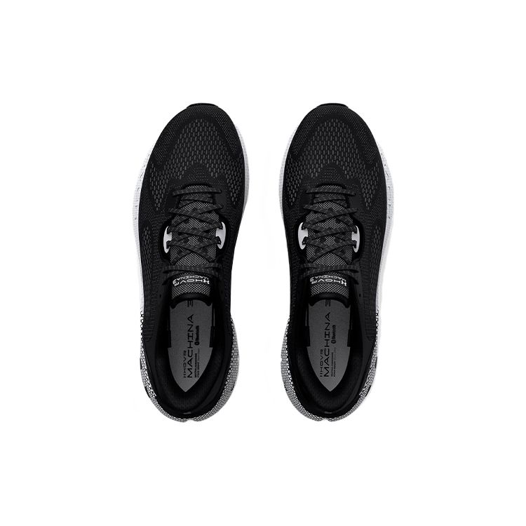 Under Armour HOVR Machina 3 черные белые женские кроссовки 3024907-001