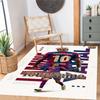 Star Player 3 Customized Name Floor Rug Office Rug Perfect for Foyer Living Rooms Balcony Dormitory Antislip Carpet Office home decor