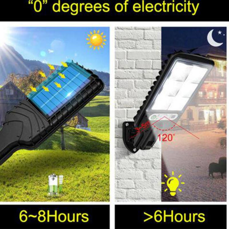 New USA 600W Outdoor 600W LED Solar Wall Light Motion Sensor Outdoor Garden Security Street Lamp USA Motion Garden Street LED Solar Sensor Security
