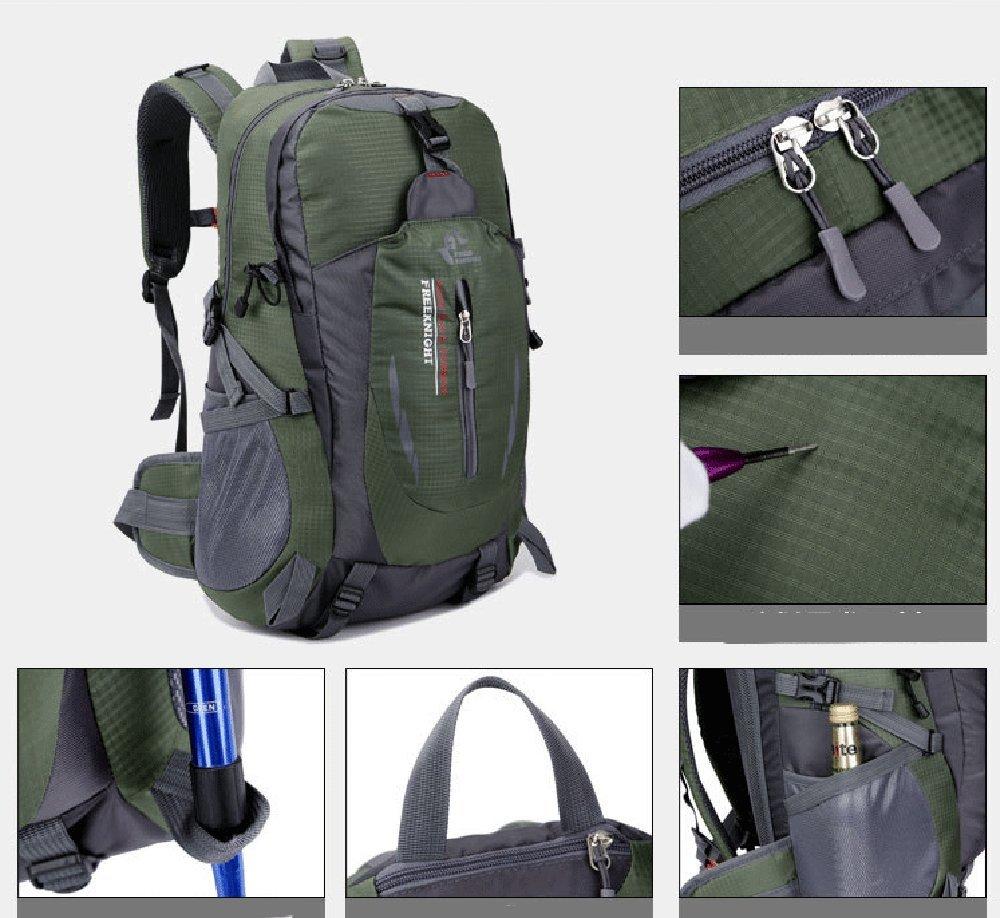 Водонепроницаемый альпинистский большой уличный многофункциональный рюкзак, оснащенный различными спортивными принадлежностями для походов на открытом воздухе [Raijoda], рюкзак, легкий,